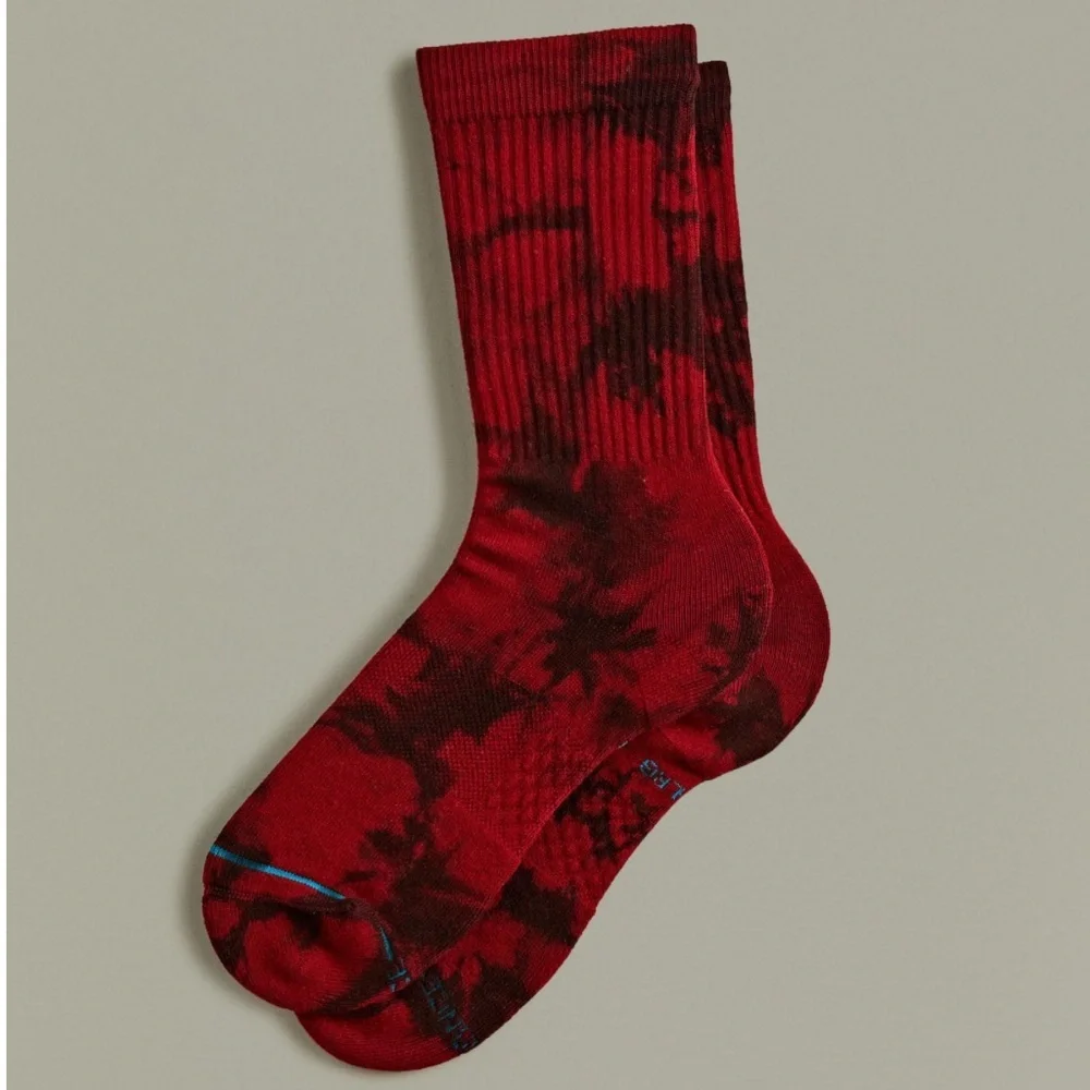 New🌟STANCE Men's Red Nosten Crew Socks